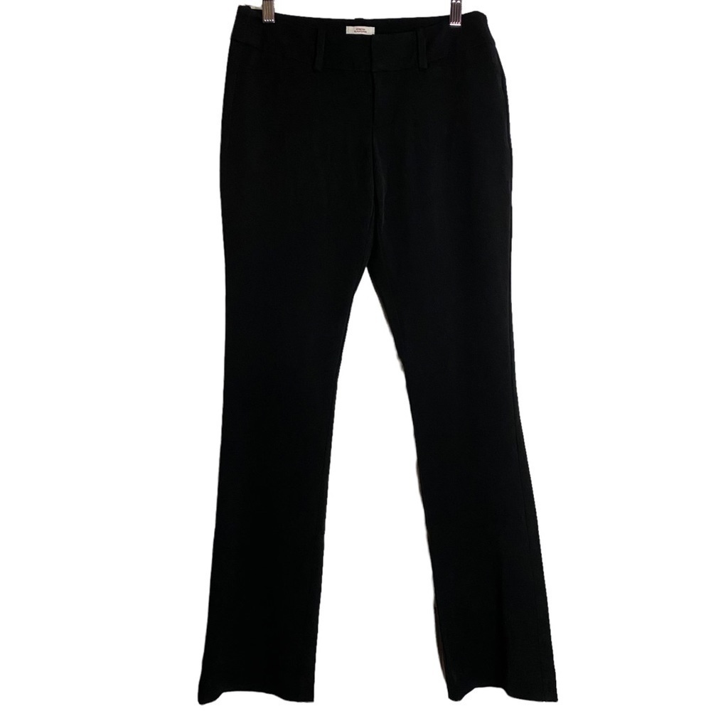 Merona Black Stretch Modern Dress Pants Trousers Career 2